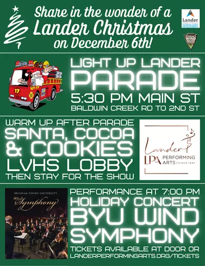 Lander Shines Bright With December Holiday Celebrations Lander Wyoming lander-shines-bright-with-december-holiday-celebrations-lander-wyoming